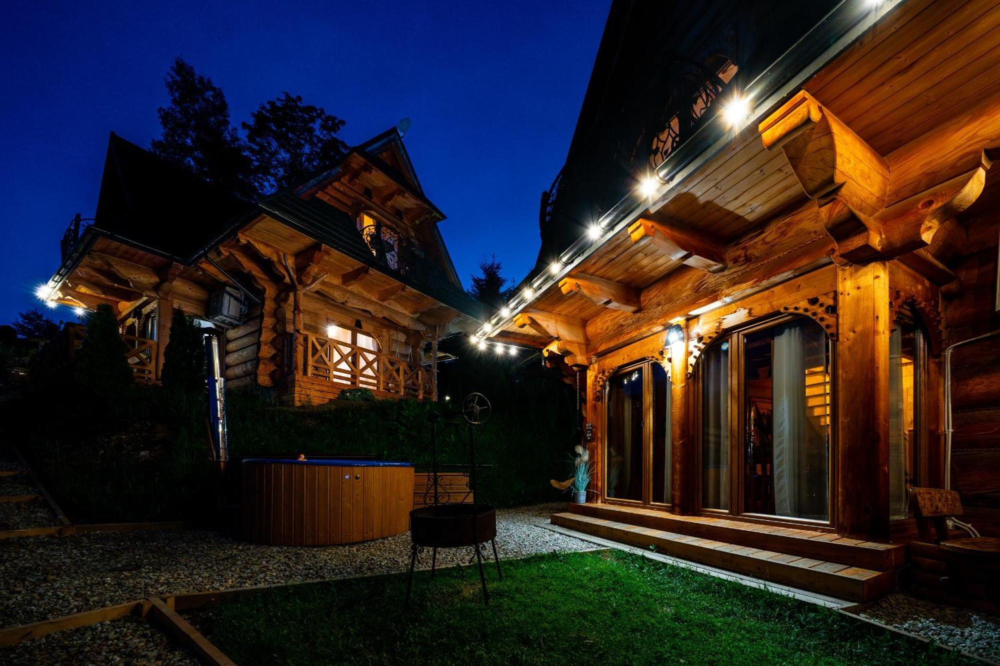 Góralska Chatka z Balią w Zakopanem Exterior foto
