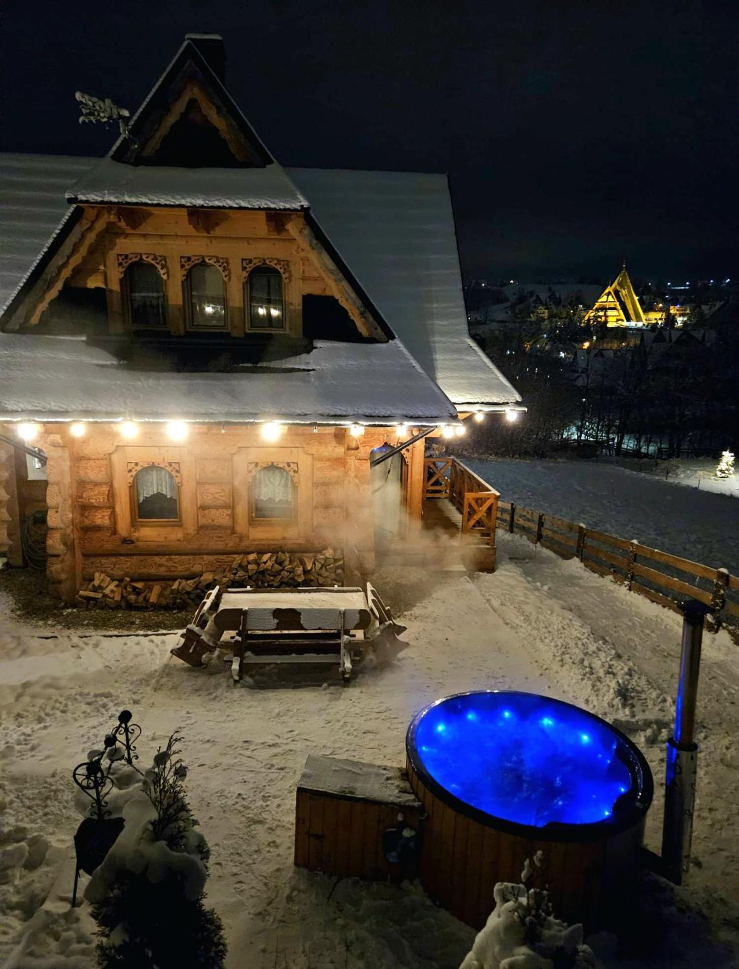 Góralska Chatka z Balią w Zakopanem Exterior foto